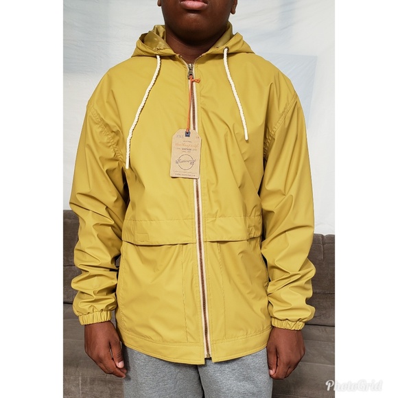 weatherproof vintage raincoat